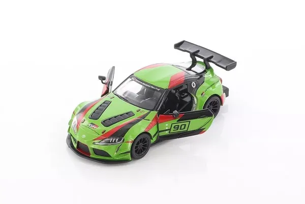 Kinsmart_Green_Toyota_Gr_Supra_Racing_Concept_Livery_Edition_Metal_1:36_Diecast_Model_Car_For