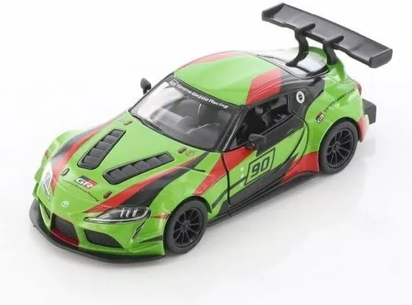 Kinsmart_Green_Toyota_Gr_Supra_Racing_Concept_Livery_Edition_Metal_1:36_Diecast_Model_Car_For