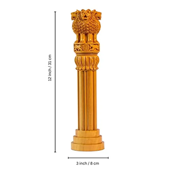Ashoka_Pillar_12_Inch_and_Rupees_pen_stand_