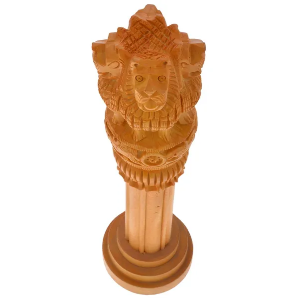Ashoka_Pillar_12_Inch_and_Rupees_pen_stand_