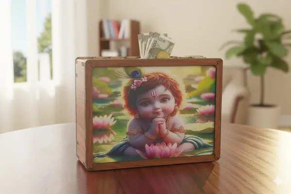 BalKrishna_Blessings_Wooden_Money_Box