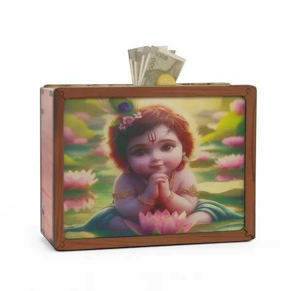 BalKrishna_Blessings_Wooden_Money_Box