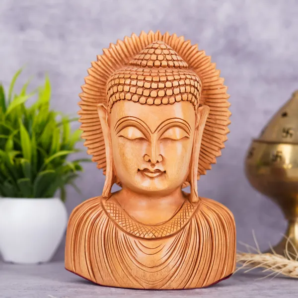 Vasu_Creation_Wooden_Buddha_Home_Decor_Statue,_Various_Sizes,_Unfinished_Wood…