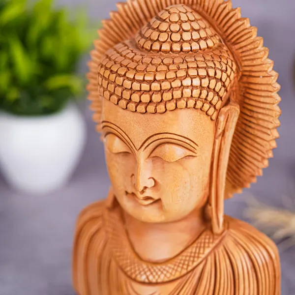 Vasu_Creation_Wooden_Buddha_Home_Decor_Statue,_Various_Sizes,_Unfinished_Wood…