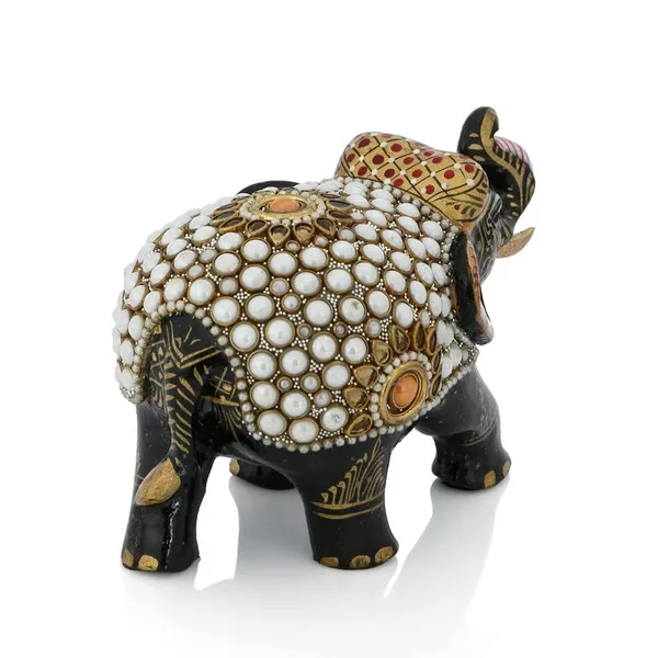 Handcrafted_Wooden_Elephant_Jaipur_Printing_|_12L_x_7W_x_8H_Centimeters