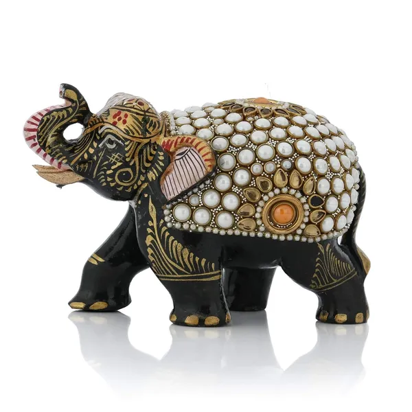 Wooden_Elephant_Jaipur_Printing_Traditionally_Crafted_And_Handcrafted_|_12L_x_7W_x_8H_Centimeters