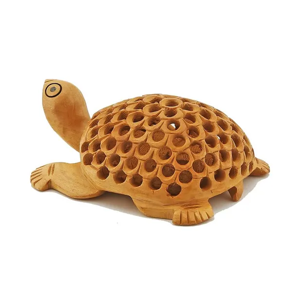 Brown_Wooden_Jalidar_Tortoise_Handmade_Figure_|_7.6L_x_6W_x_5H_Centimeters