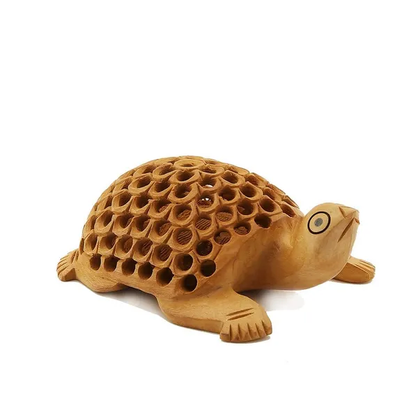 Brown_Wooden_Jalidar_Tortoise_Handmade_Figure_|_7.6L_x_6W_x_5H_Centimeters