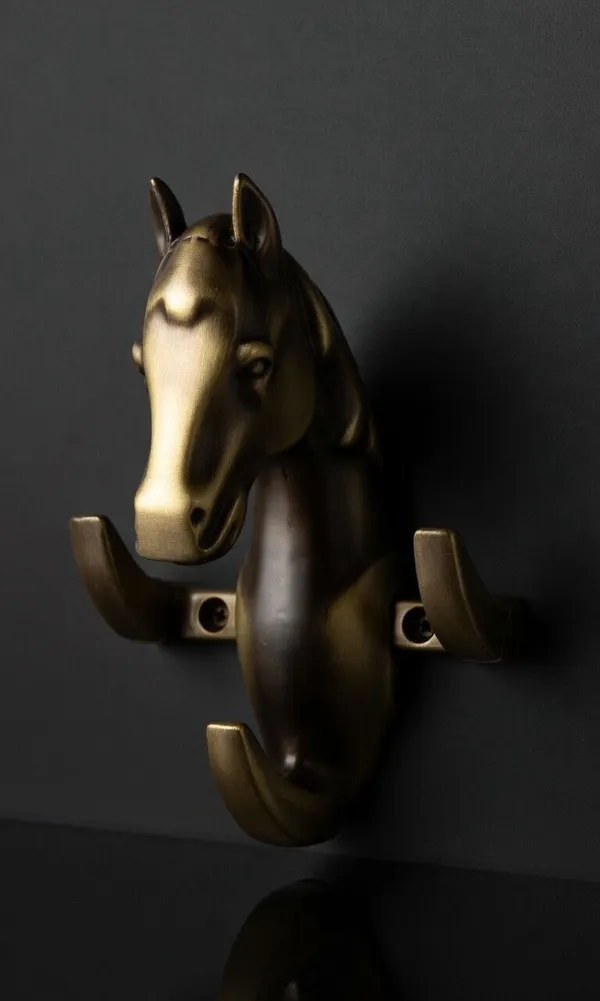 Vasu_Creation_Antique_Horse_Head_Wall_Organizer_Brown