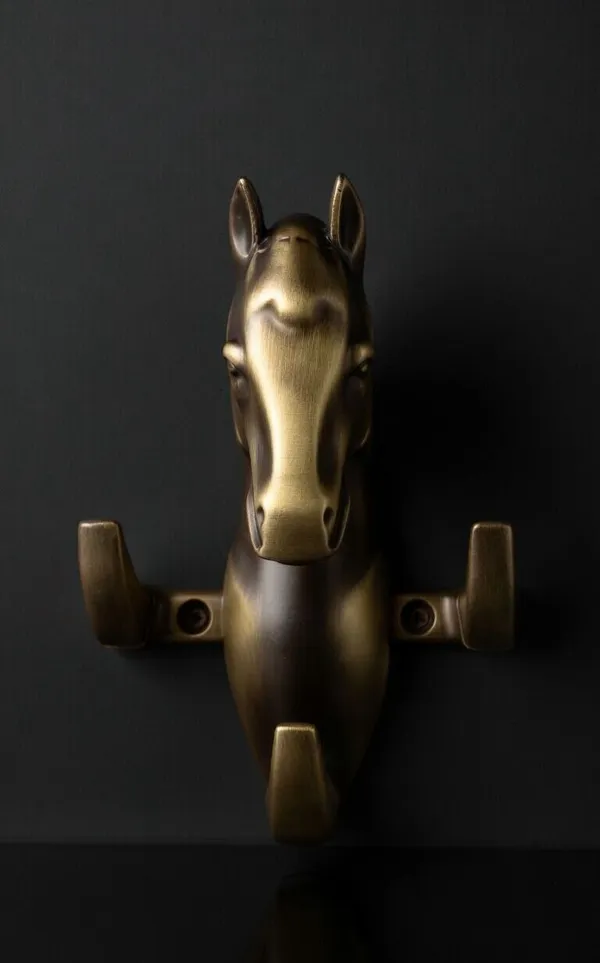Vasu_Creation_Antique_Horse_Head_Wall_Organizer_Brown