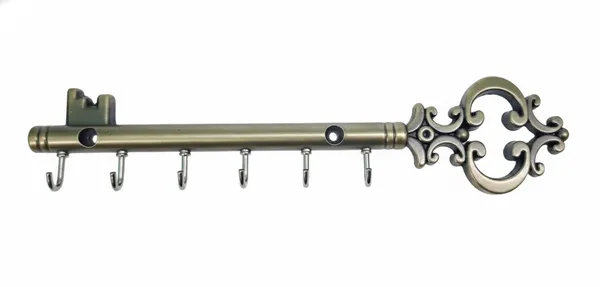 Vasu_creation_Antique_Style_Skeleton_Key_Wall_Mount_Rack_-_7_Hook_Key_Organizer