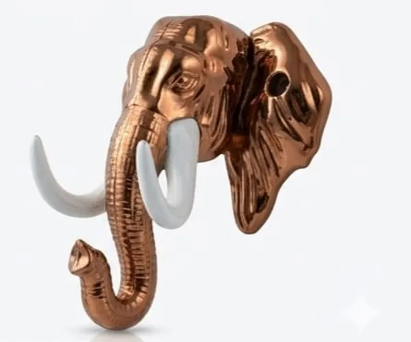 Vasu_creation_Royal_Elephant_Wall_Key_Holder