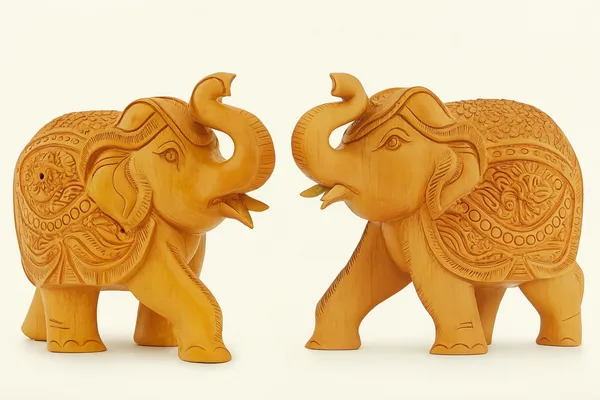 Wooden_Elephant_carving_pack_of_2
