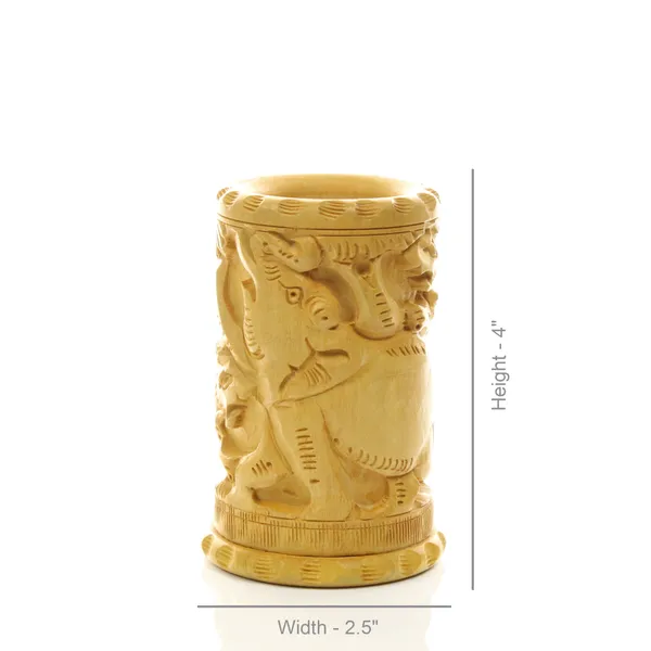 Wooden_pens_stand_4_Inch_and_camel_Jali_4_Inch