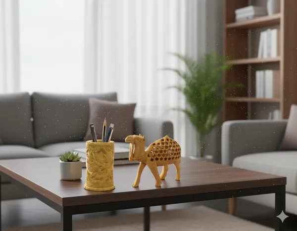 Wooden_pens_stand_4_Inch_and_camel_Jali_4_Inch