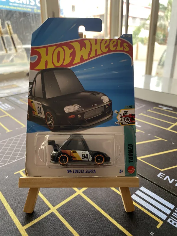 Hot_Wheels_1:64_Scale_94_TOYOTA_SUPRA_TOONED_5/5_BLACK_222/250