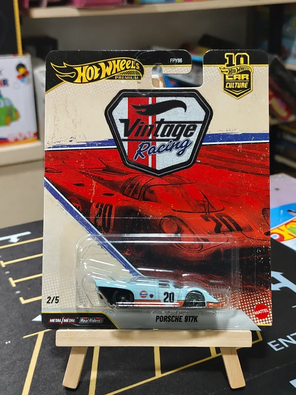 Hotwheels_Premium_1:64_Scale_PORSCHE_917K_CAR_CULTURE_2026_VINTAGE_RACING_2/5_JKF03_BLUE_(IMPORTED)