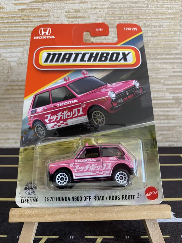 Matchbox_1:64_Scale_1970_HONDA_N600_OFF_ROAD_124/125_PINK