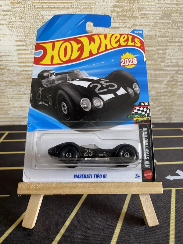 Hot_Wheels_1:64_MASERATI_TIPO_G1_HW_STARTING_GRID_9/10_BLACK_123/250