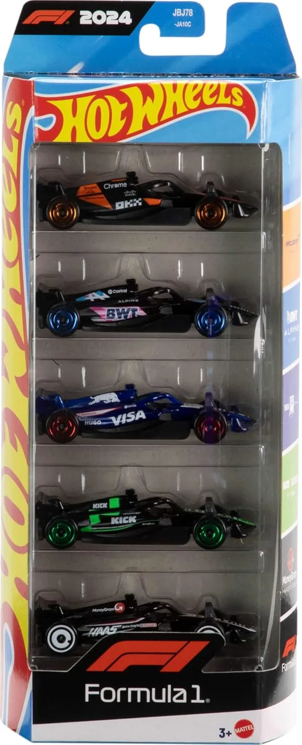 Hot_Wheels_1:64_Scale_FORMULA_1_Pack_of_5_(MCLAREN,_BWT_ALPINE_,_VISA_REDBULL,_KICK_SAUBER,_MONEYGRAM_HAAS)