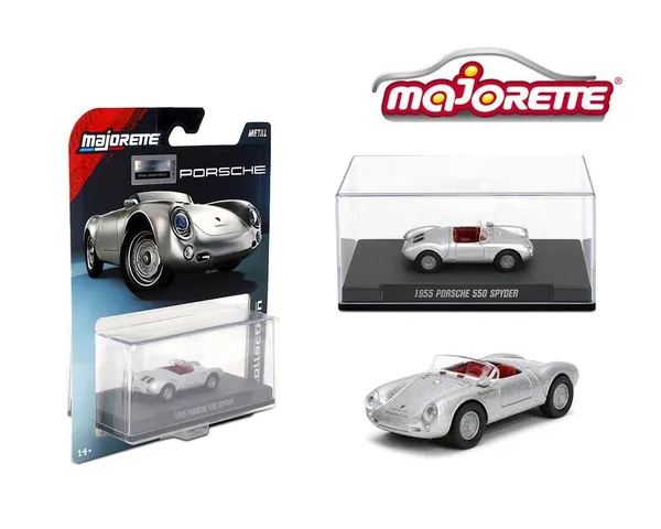 Majorette_1:64_Premium_Diecast_Model_Car_Collector_Edition_–_1955_PORSCHE_550_SPYDER_SILVER