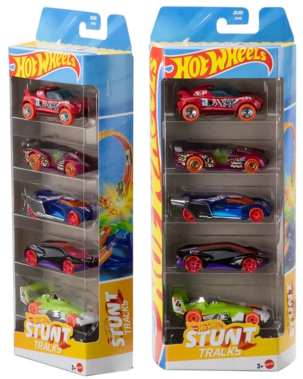 Hot_Wheels_1:64_Scale_STUNT_TRACKS_Pack_of_5_(_EXOTIQUE,_ELECTRACK,_LINDSTER_PROTOTYPE,_HI_BEAM,_HW-4-TRAC)