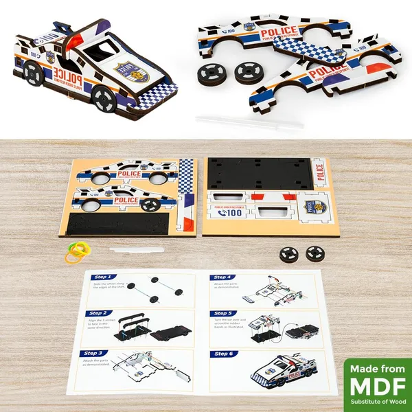 Pack_of_3_Police_Petrol,_R1_Race,_4x4_Jeep_Make_&_Play_MDF_Model_Making_Toy_Vehicle_DIY_Kit.
