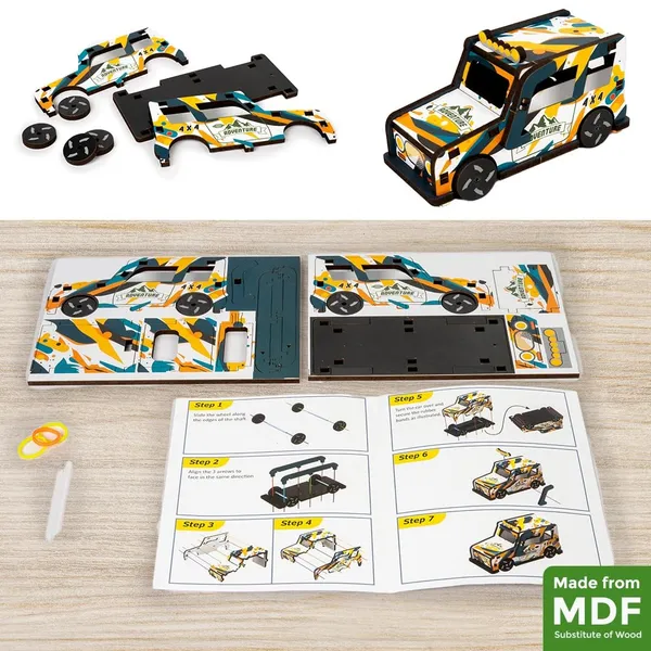 Pack_of_3_Police_Petrol,_R1_Race,_4x4_Jeep_Make_&_Play_MDF_Model_Making_Toy_Vehicle_DIY_Kit.