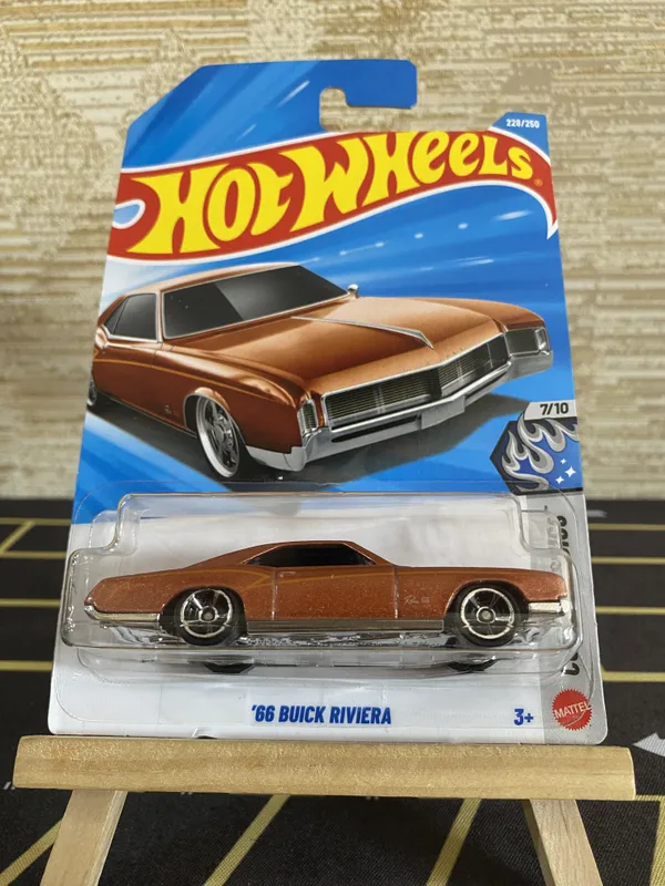 Hot_Wheels_1:64_Scale_66_BUICK_RIVIERA_COOL_CLASSICS_7/10_ORANGE_228/250
