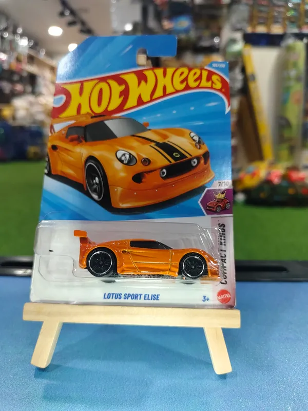 Hot_Wheels_1:64_Scale_LOTUS_SPORT_ELISE_COMPACT_KING_7/10_ORANGE_160/250