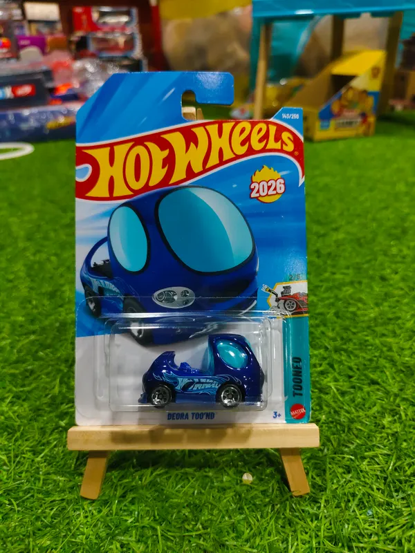 Hot_Wheels_1:64_Scale_DERORA_TOOND_TOONED_2/5_BLUE_143/250