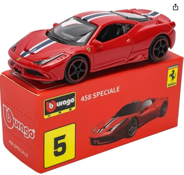 Bburago_1:64_Scale_Die-Cast_Car_Ferrari_458_SPECIALE_RED