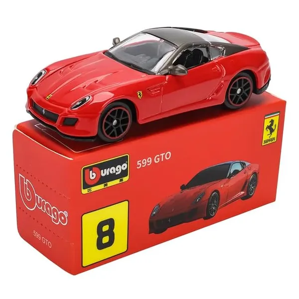 Bburago_1:64_Scale_Die-Cast_Car_Ferrari_599_GTO_RED