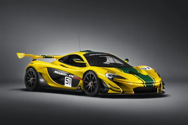 CCA_1_:_64_SCALE_MCLAREN_P1_GTR_Diecast_Metal_Model_Car_YELLOW