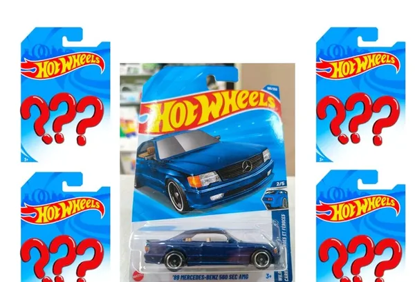 Hot_Wheels_'89_Mercedes_-_Benz_560_Sec_AMG_+_1_Random_Mainline_+_3_Random_Fantasy_Cars_Combo