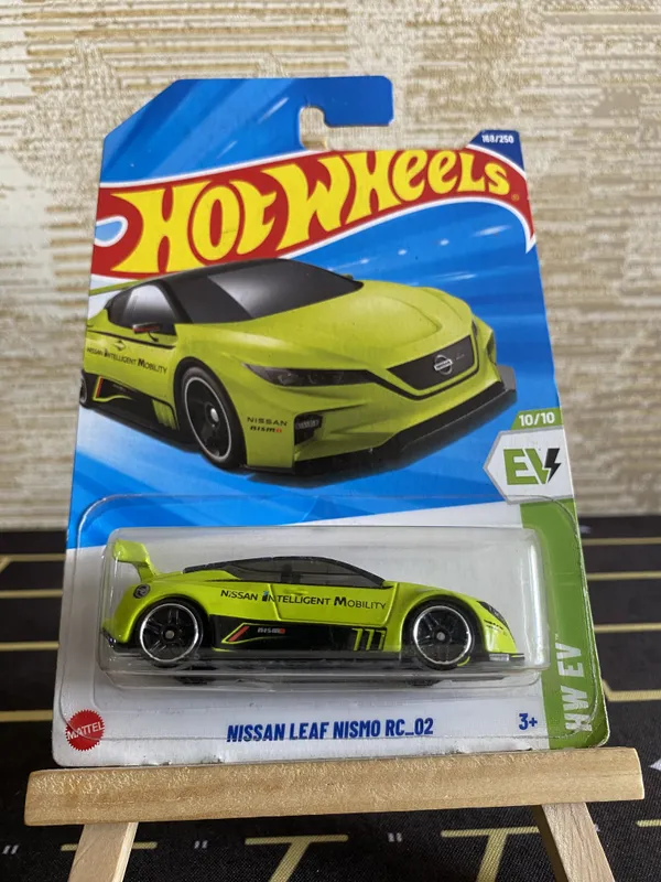 Hot_Wheels_1:64_Scale_NISSAN_LEAF_NISMO_RC_02_HW_EV_10/10_GREEN_168/250_(TRASURE_HUNT)