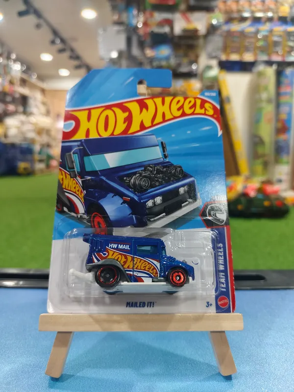 Hot_Wheels_1:64_Scale_MAILED_IT!_TEAM_WHEELS_1/5_BLUE_168/250