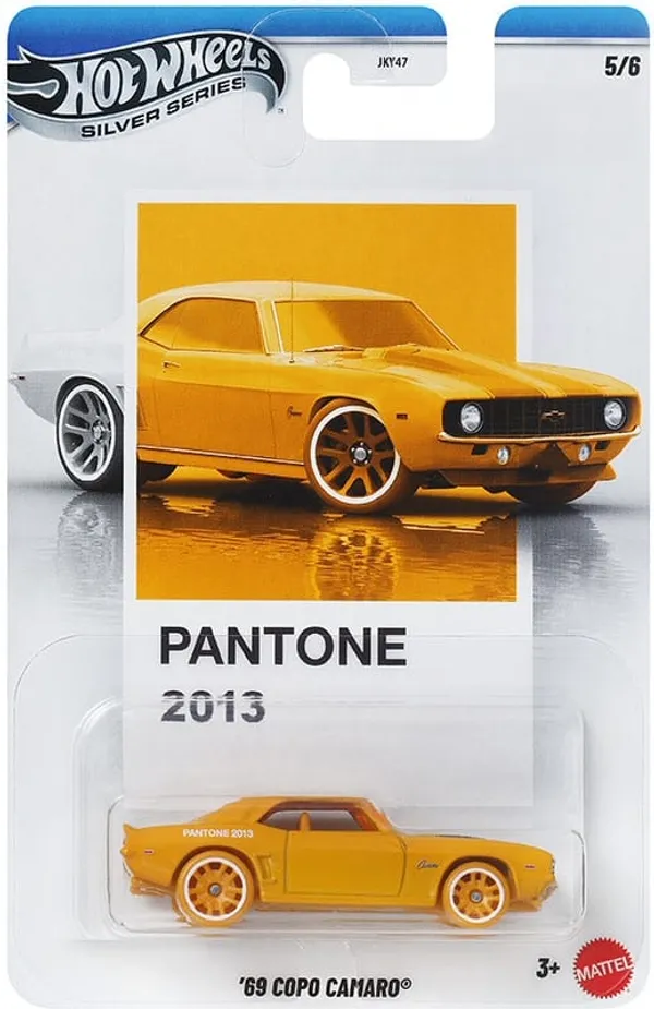 HotWheels_1:64_Scale_SILVER_SERIES_PANTONE_2013_69_COPO_CAMARO_ORANGE_5/6