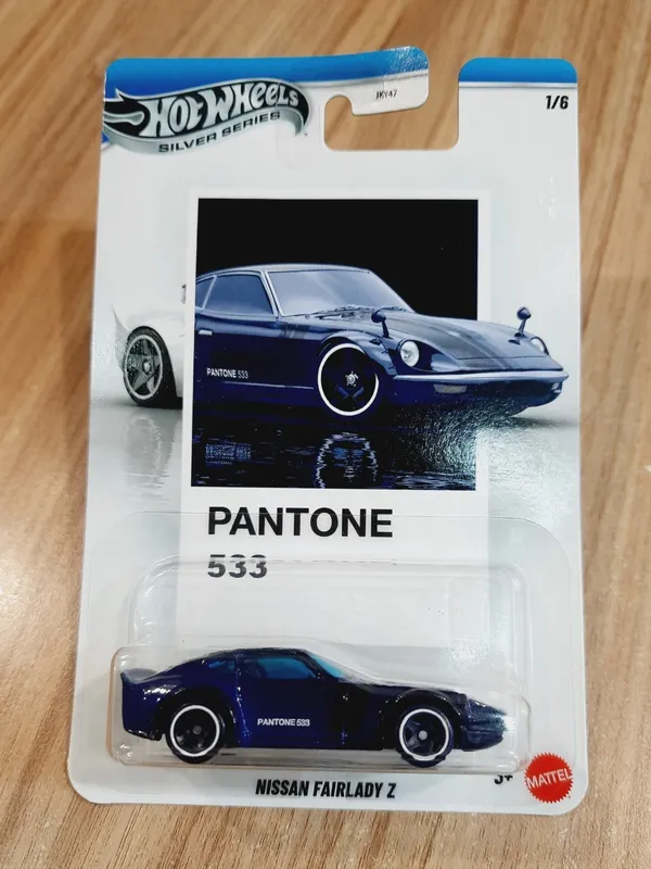 TOYRUSH HotWheels 1:64 Scale SILVER SERIES PANTONE 533 NISSAN