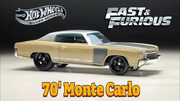 HotWheels_1:64_Scale_SILVER_SERIES_TOKYO_DRIFT_1970_MONTE_CARLO_3/5_JKX07