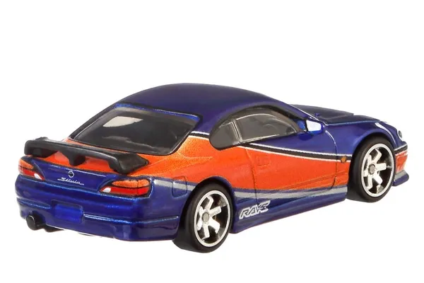 HotWheels_1:64_Scale_SILVER_SERIES_TOKYO_DRIFT_NISSAN_SILVIA_(S15)_2/5_(IMPORTED)_JKX06