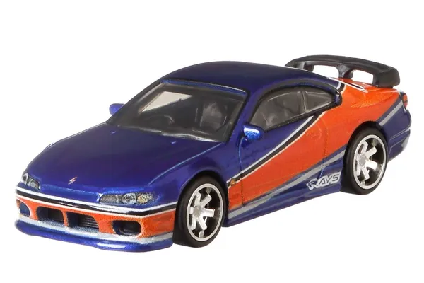 HotWheels_1:64_Scale_SILVER_SERIES_TOKYO_DRIFT_NISSAN_SILVIA_(S15)_2/5_(IMPORTED)_JKX06
