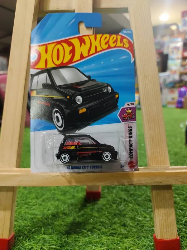 Hot_Wheels_1:64_85_HONDA_CITY_TURBO_II_COMPACT_KING_4/10_BLACK_105/250