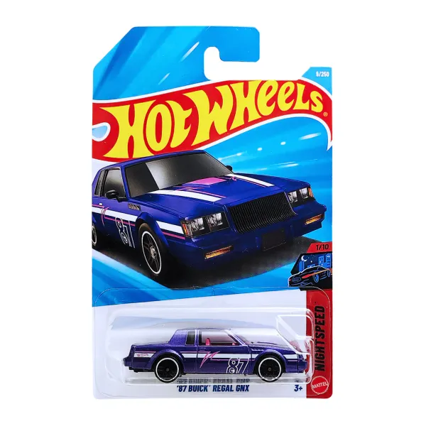 Hot_Wheels_1:64_87_BUICK_REGAL_GNX_NIGHTSPEED_1/10_BLUE_9/250_(TRASURE_HUNT)
