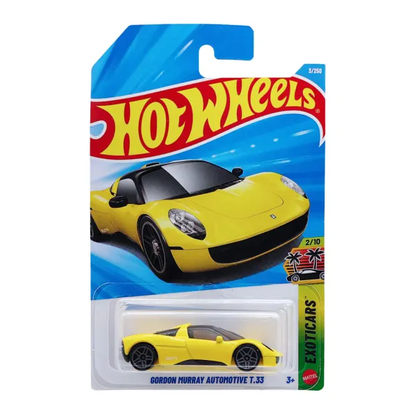 Hot_Wheels_1:64_GORDON_MURRAY_AUTOMOTIVE_T.33_2/10_YELLOW_3/250_(IMPORTED)