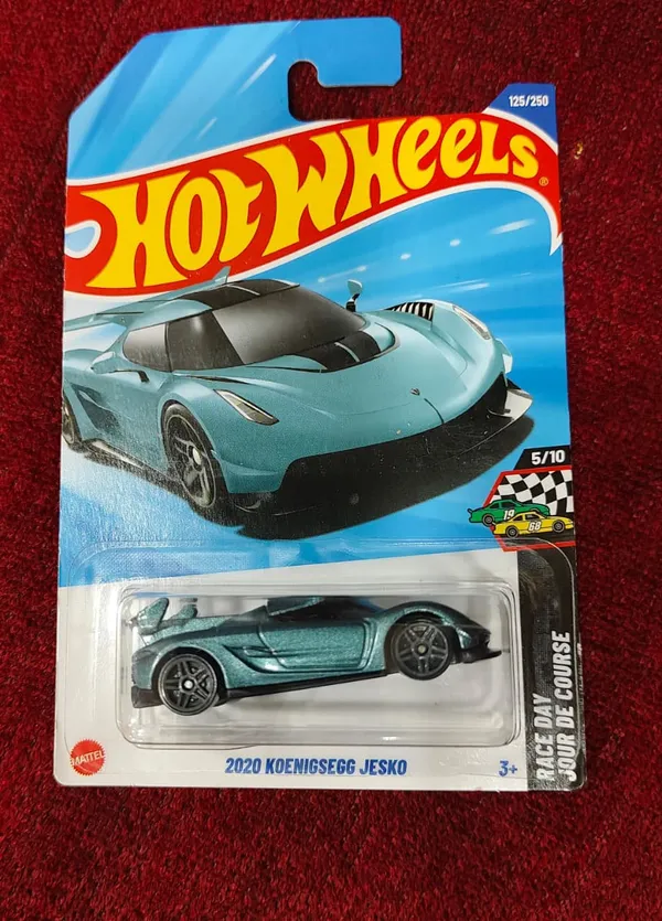 Hot_Wheels_1:64_Scale_2020_KOENIGSEGG_JESKO_Race_Day_5/10_Grey_125/250