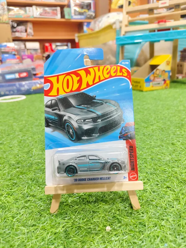 Hot_Wheels_1:64_Scale_20_DODGE_CHARGER_HELLCAT_NIGHTSPEED_10/10_GRAY_134/250