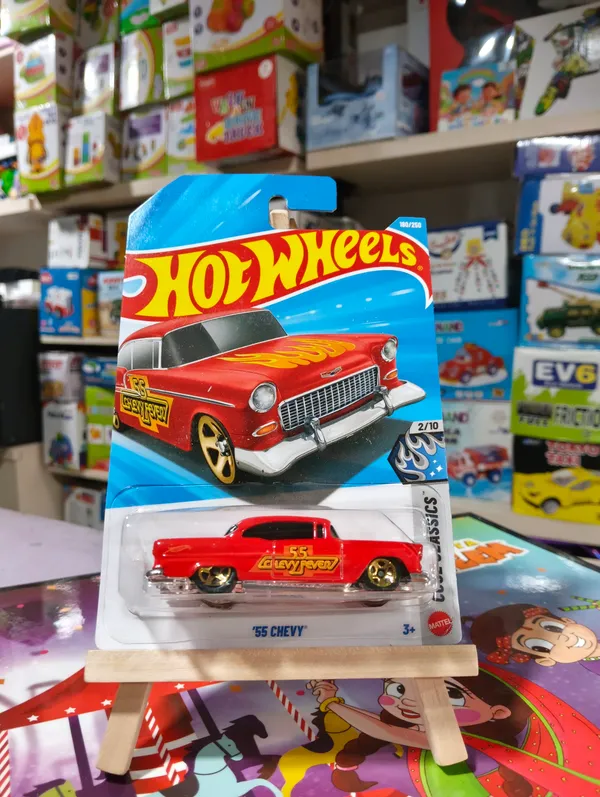 Hot_Wheels_1:64_Scale_55_CHEVY_COOL_CLASSIC_2/10_RED_180/250