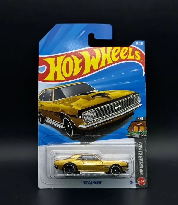 Hot_Wheels_1:64_Scale_67_CAMARO_HW_DREAM_GARAGE_3/5_GOLDEN_56/250_(IMPORTED)