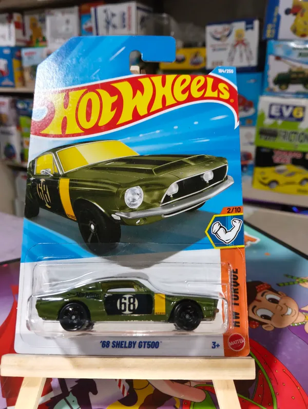 Hot_Wheels_1:64_Scale_68_SHELBY_GT500_HW_TORQUE_2/10_GREEN_184/250